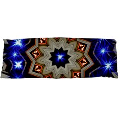 Light Abstract Structure Star Pattern Toy Circle Christmas Decoration Background Design Symmetry Body Pillow Case (dakimakura)