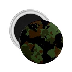 Beautiful Army Camo Pattern 2 25  Magnets