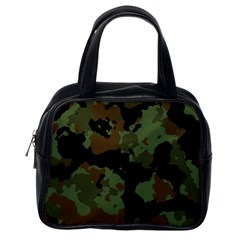 Beautiful Army Camo Pattern Classic Handbag (one Side) by Vaneshart