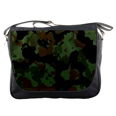 Beautiful Army Camo Pattern Messenger Bag by Vaneshart