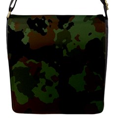 Beautiful Army Camo Pattern Flap Closure Messenger Bag (s) by Vaneshart