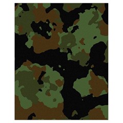 Beautiful Army Camo Pattern Drawstring Bag (small) by Vaneshart