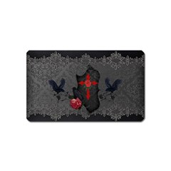 The Crows With Cross Magnet (Name Card)