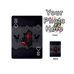 The Crows With Cross Playing Cards 54 Designs (Mini)