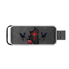 The Crows With Cross Portable USB Flash (Two Sides)