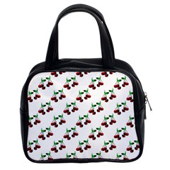 Cherries Pattern Classic Handbag (two Sides) by bloomingvinedesign