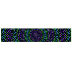 Texture Pattern Line Colorful Circle Art Background Design Decorative Symmetry Style Shape  Large Flano Scarf 