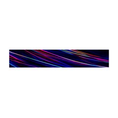 Nightlife Neon Techno Black Lamp Motion Green Street Dark Blurred Move Abstract Velocity Evening Tim Flano Scarf (mini) by Vaneshart