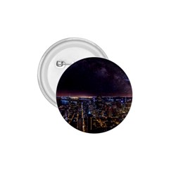 Light Sky Skyline Night Star Milky Way Cosmos Spiral City Skyscraper Urban Cityscape Dark San Franci 1 75  Buttons