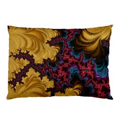 Creative Abstract Structure Texture Flower Pattern Black Material Textile Art Colors Design  Pillow Case (two Sides)