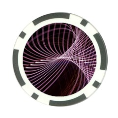 Light Sunlight Spiral Flower Line Color Electricity Circle Lightpaint Symmetry Shape  Macro   Poker Chip Card Guard (10 Pack) by Vaneshart
