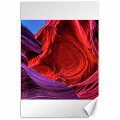 Flower Purple Petal Red Color Pink Hdr Magenta Lowerantelopecanyon Antelopecanyon Macro Photography Canvas 24  X 36 