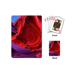 Flower Purple Petal Red Color Pink Hdr Magenta Lowerantelopecanyon Antelopecanyon Macro Photography Playing Cards Single Design (mini)