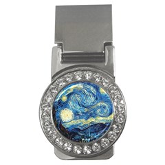 Starry Night Money Clips (cz)  by Vaneshart