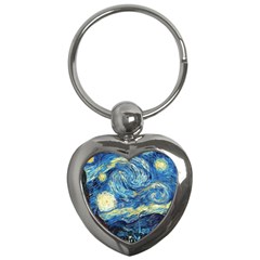 Starry Night Key Chain (heart)