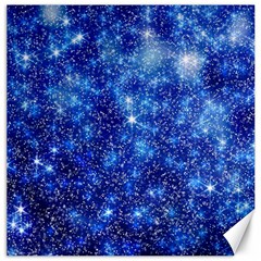 Blurred Star Snow Christmas Spark Canvas 20  X 20  by HermanTelo