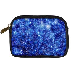 Blurred Star Snow Christmas Spark Digital Camera Leather Case by HermanTelo