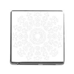 Circle Vector Background Abstract Memory Card Reader (square 5 Slot) by Bajindul