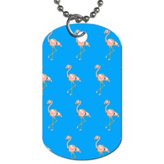 Flamenco Birds Exotic Nice Pink Dog Tag (one Side)