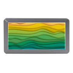 Background Waves Wave Texture Memory Card Reader (mini)