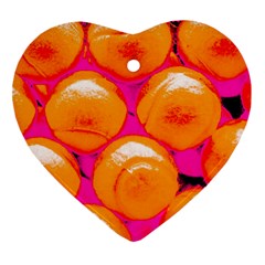Pop Art Tennis Balls Ornament (heart) by essentialimage