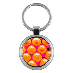 Pop Art Tennis Balls Key Chain (round) by essentialimage