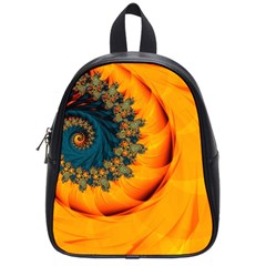 Art Artwork Fractal Digital Art School Bag (small) by Wegoenart