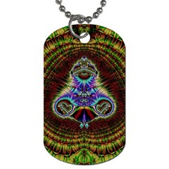 Artwork Fractal Digital Art Dog Tag (two Sides) by Wegoenart