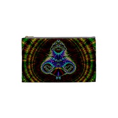 Artwork Fractal Digital Art Cosmetic Bag (small) by Wegoenart