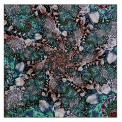 Art Artwork Fractal Digital Large Satin Scarf (square) by Wegoenart