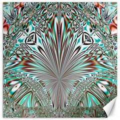 Crystal Design Crystal Pattern Glass Canvas 16  X 16 