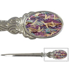 Textile Fabric Cloth Pattern Letter Opener by Wegoenart