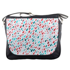 Rainy Day Pattern Messenger Bag by HelgaScand