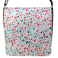 Rainy Day Pattern Flap Closure Messenger Bag (s) by HelgaScand