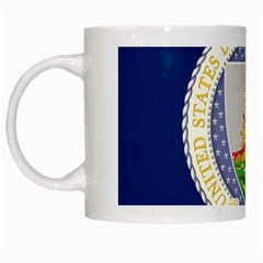 Flag Of United States Department Of Agriculture White Mugs by abbeyz71