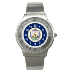 Flag Of United States Department Of Agriculture Stainless Steel Watch by abbeyz71