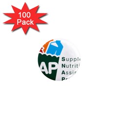 Logo Of Supplemental Nutrition Assistance Program 1  Mini Magnets (100 Pack) 