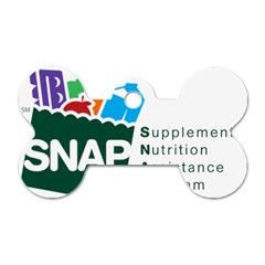 Logo Of Supplemental Nutrition Assistance Program Dog Tag Bone (two Sides) by abbeyz71