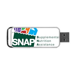 Logo Of Supplemental Nutrition Assistance Program Portable Usb Flash (two Sides) by abbeyz71