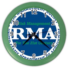 Logo Of Usda Risk Management Agency, 1996-2004 Color Wall Clock by abbeyz71