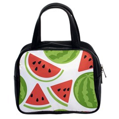 Watermelon Juice Auglis Clip Art Watermelon Classic Handbag (two Sides) by Vaneshart