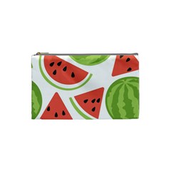 Watermelon Juice Auglis Clip Art Watermelon Cosmetic Bag (small) by Vaneshart