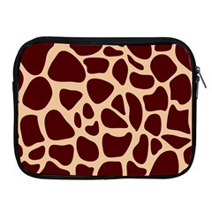 Animal Print Giraffe Patterns Apple Ipad 2/3/4 Zipper Cases