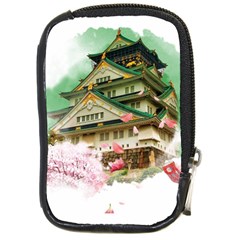 Osaka Castle Nagoya Castle Kumamoto Castle Compact Camera Leather Case