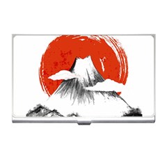 Mount Fuji Mountain Ink Wash Painting Business Card Holder