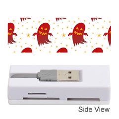 Ghost Halloween Drawing Flower Leaf Memory Card Reader (stick)