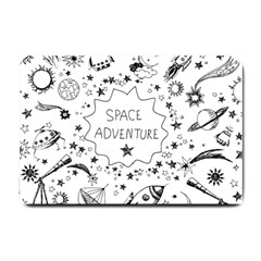 Space Elements Small Doormat  by Vaneshart