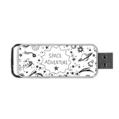 Space Elements Portable Usb Flash (one Side) by Vaneshart