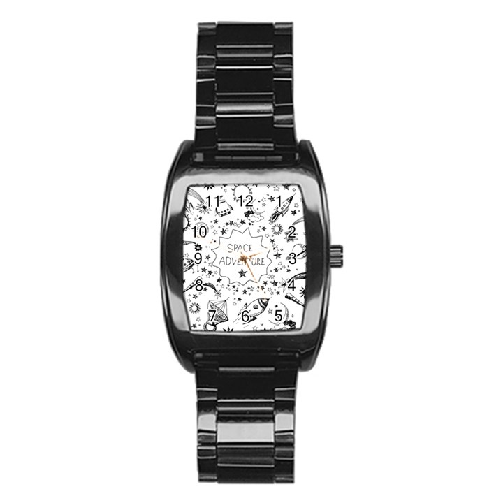 Space Elements Stainless Steel Barrel Watch