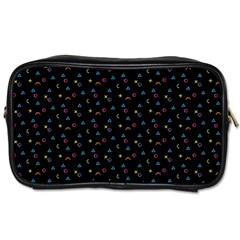 Background Abstract Texture Color Toiletries Bag (one Side)